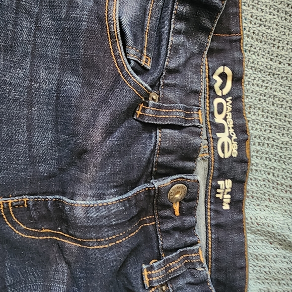 Wearhouse One Men's Slim Fit jeans 30W x 30L like new - Picture 3 of 6